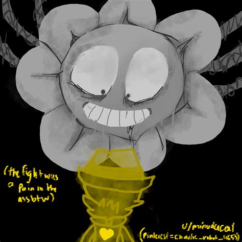 Thought I'd draw Meta flowey, so here ya go : r/UndertaleYellow