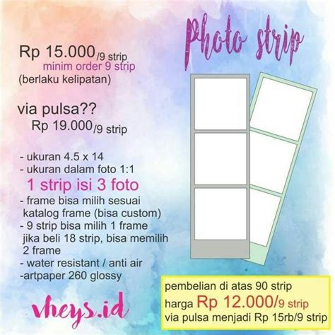 Jual CETAK POLAROID STRIP PHOTOBOOTH Shopee Indonesia