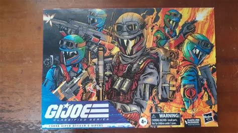 G I Joe Classified Series Cobra Viper Officer Vipers Parcelamento