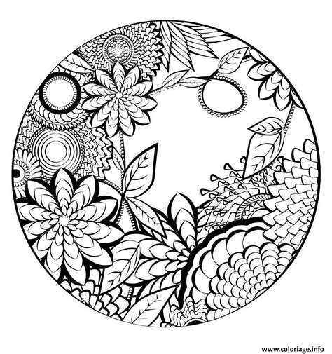 Coloriage Mandala 2017 Dessin Mandala à Imprimer