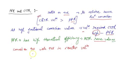 Solved Calculate The Volume Of A Cstr For The Conditions Used To