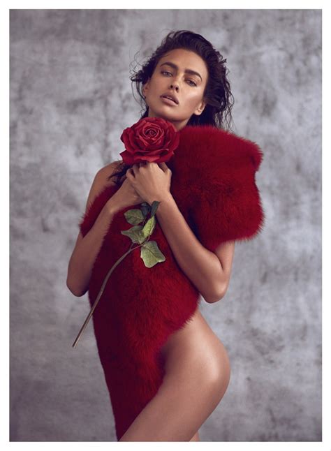 Irina Shayk Showing Off Her Bare Ass And Hiding Boobs In Harpers Bazaar