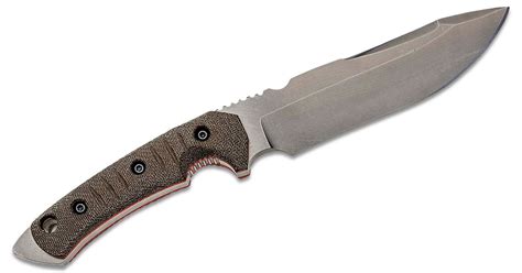 Fobos Knives Tier 1 C Fixed Blade Knife 645 Cpm 3v Stonewashed Drop