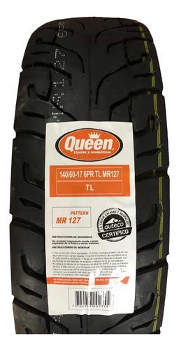 Llanta 140 60 17 Queen Tire Gixxer Fz Etc Envío gratis