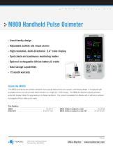 Hand Held Pulse Oximeter M Maxtec Compact Medical Battery