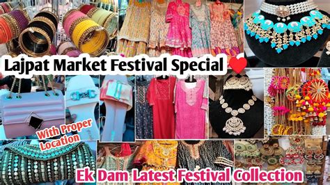 Lajpat Nagar Central Market Delhi October Latest Festival Collection