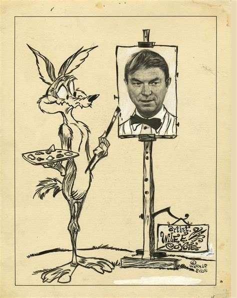 An Old Drawing Of A Man With A Bird On His Shoulder And A Television