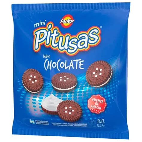 Galletitas Pitusas Chocolate Mini Galletas Dulces Mercadolibre