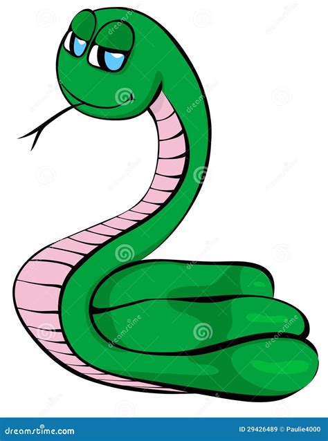 Happy Snake Stock Vector Illustration Of Happy Animal 29426489