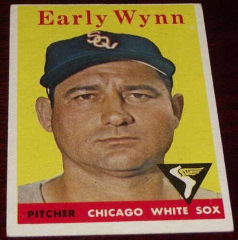 1958 Topps 100 Early Wynn Chicago White Sox A3 EBay