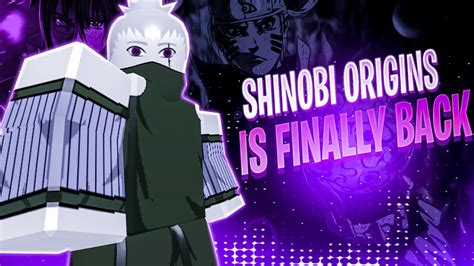 The Best Naruto Roblox Game Is Back Shinobi Origins Noclypso Youtube