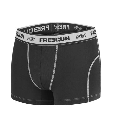 Lot De Boxers Homme Freegun Aktiv Noir Et Fluo