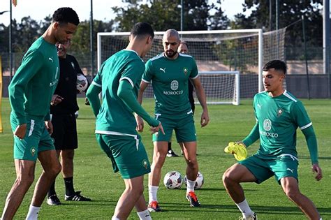 Maroc Mauritanie Les Lions De L Atlas Reprennent Les Entra Nements