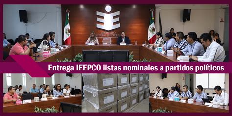 Avanza Organizaci N Del Proceso Electoral En Oaxaca Ieepco Entrega La