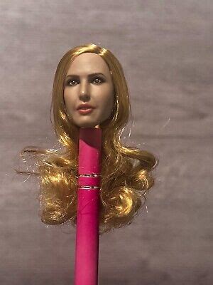 Female Head Sculpt Long Hair Suntan Phicen Hot Toys Figure EBay