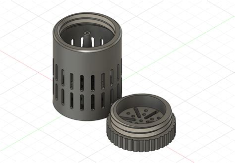 Filament Spool Desiccant Tube By Joseph Meier Download Free Stl Model