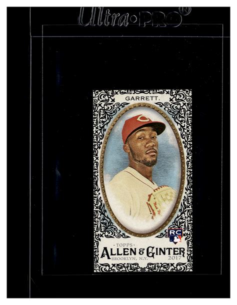 2017 Topps Allen Ginter 183 Amir Garrett Mini Black Border EBay