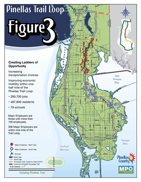 Pinellas Bike Trail Map