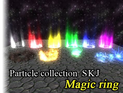 Particle Collection Skj Magic Ring Vfx 粒子 Unity Asset Store