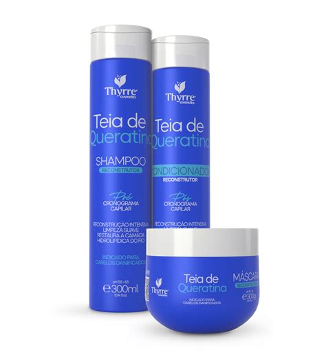 Kit Reconstru O Teia De Queratina Thyrre Cosmetics Passos Ml