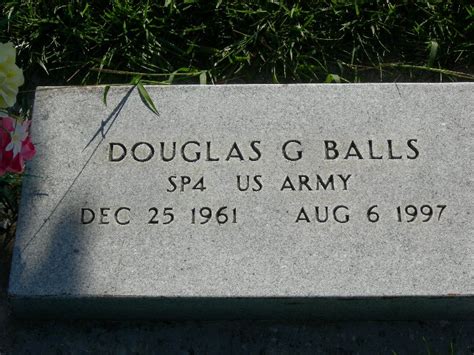 Douglas Guy Doug Balls 1961 1997 Find A Grave Memorial