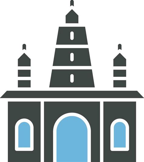 Hindu Temple icon vector image. 36319394 Vector Art at Vecteezy