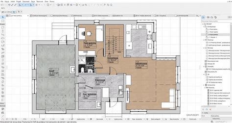 ᐈ Archicad Jak nadać tekstury na rzucie Tworzenie wypełnień