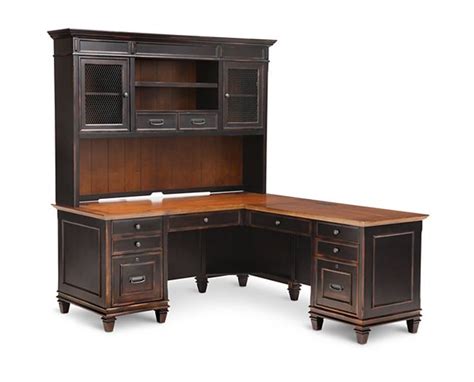 Hartford Pedestal L Shaped Desk