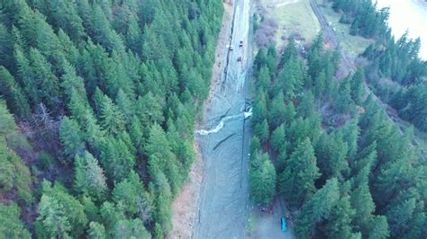 Bottom Of Jackass Mountain Mud Slide Nov 16 2021 South End Youtube