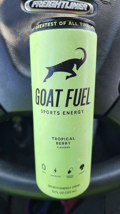 Energy Drink Review Tropical Berry By Goat Fuel Youtube