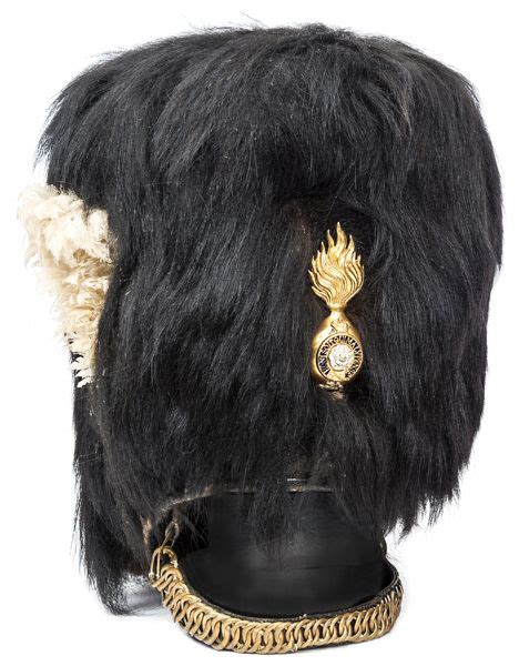 A Vic Officers Bearskin Cap Of The Royal Fusiliers City Of London