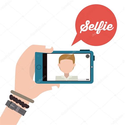 Selfie Design Stock Vector Image By Grgroupstock