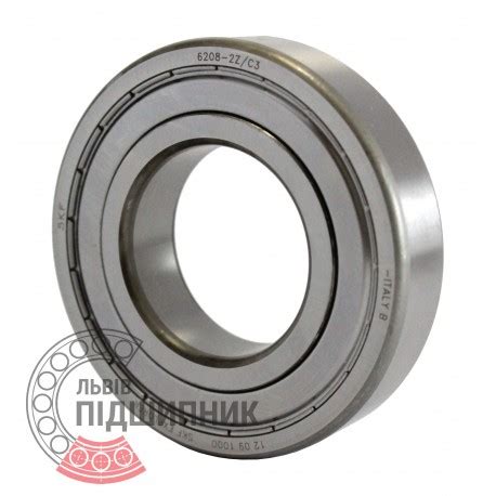 Подшипник 70-80208 | 6208-2Z/C3 [SKF] Подшипник шариковый закрытый SKF ...