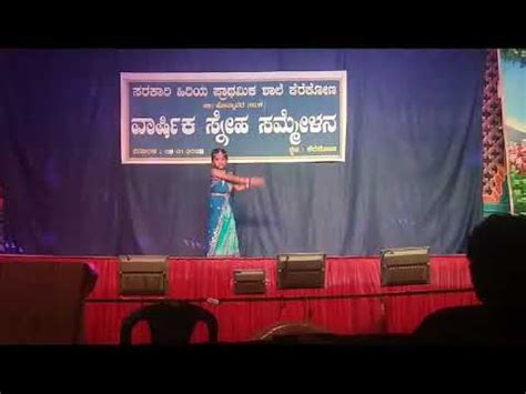 Anvita N Shetty Annual Day Dance YouTube