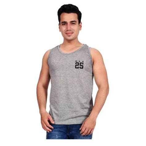 Glizt Grindle Light Grey Vest Sizecm 90 95 At Rs 100 In New Delhi