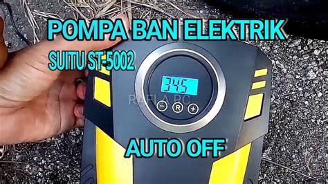 POMPA BAN ELEKTRIK DISPLAY DIGITAL DC 12V AUTO OFF SUITU ST 5002