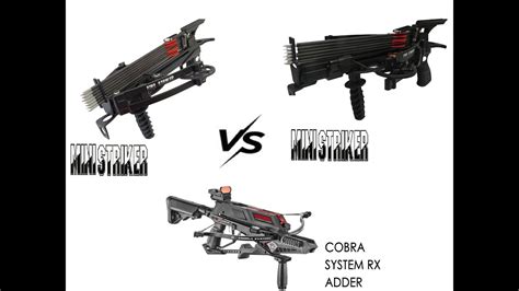 Repeating Crossbow Showdown Lb Cobra Adder Rx Vs Lb Mini Striker