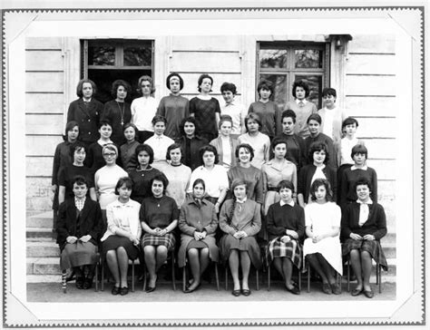 Photo De Classe Cours Secondaire 60 61 De 1961 Cours Secondaire Pour