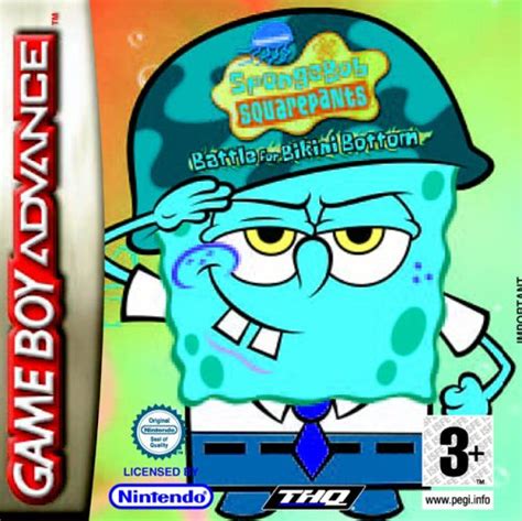 Amazon Spongebob Squarepants Battle For Bikini Bottom GBA