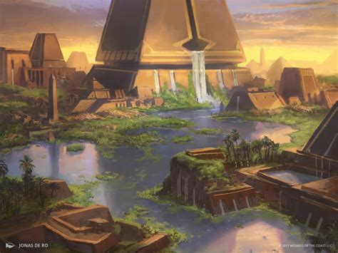 Bounty Of The Luxa Mtg Art From Amonkhet Set By Jonas De Ro Art Of