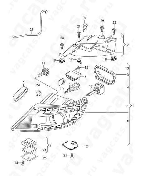 2010 Audi A4 Headlight Wiring Pinout Schema Digital