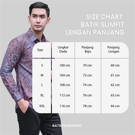 Ukuran Saiz Baju Kemeja Perempuan Size Chart Kemeja Ukuran Kemeja