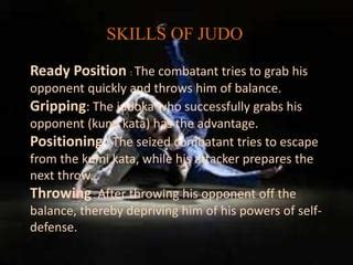 Judo skills and techniques | PPT