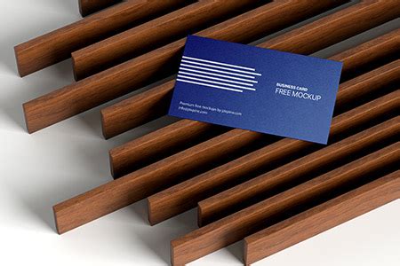 Free Hands Holding Business Card Mockup Pixpine