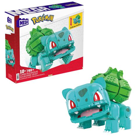 Mega bloks Pokémon Jumbo Pm Bulbasaur Green Kidinn