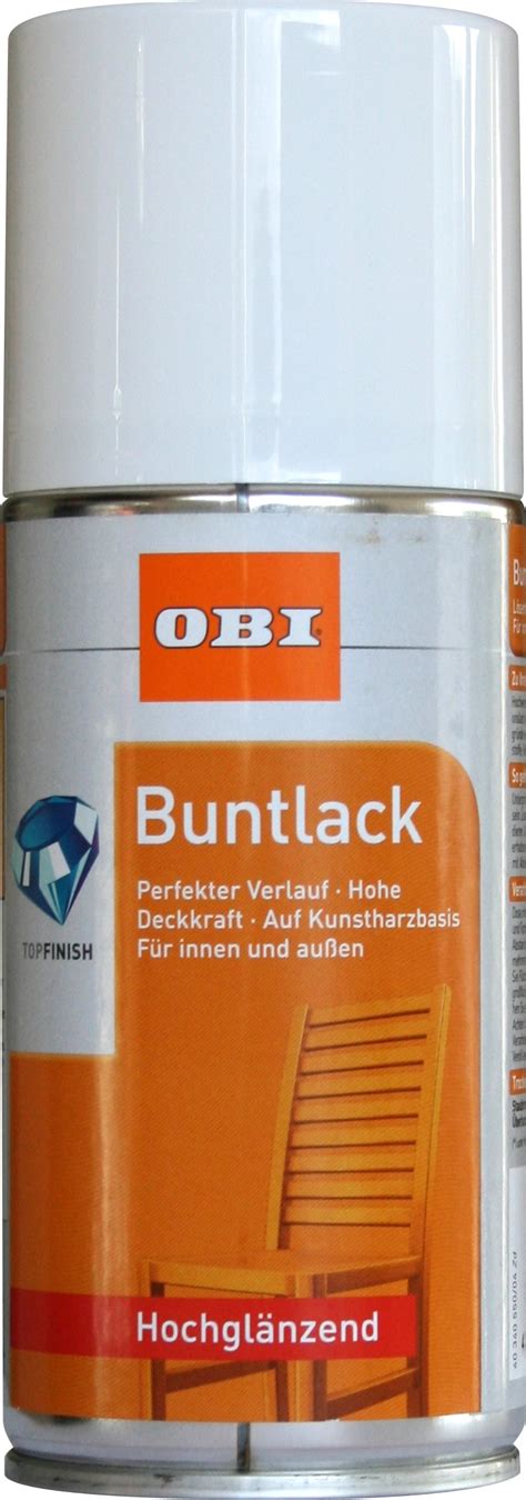 Obi Buntlack Spray Ral Reinwei Hochgl Nzend Ml Kaufen Bei Obi