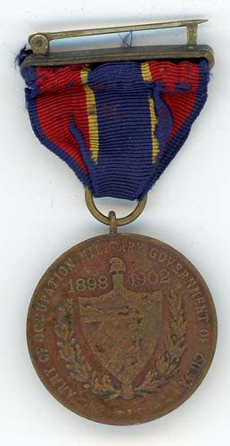 Cuban Occupation Medal, Army, “M.No.556” – Floyd's Medals