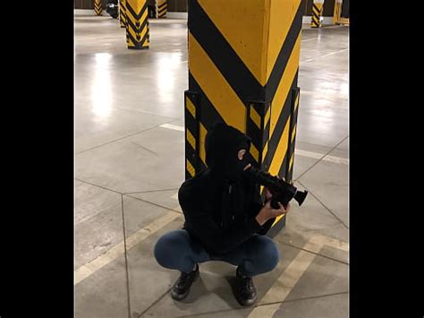 Public Parking Slut Sucks Big Black Dildo XVIDEOS