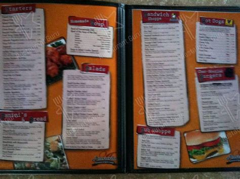 Menu at Anastasias - Antioch Restaurant-Sports Lounge & Banquet, Antioch