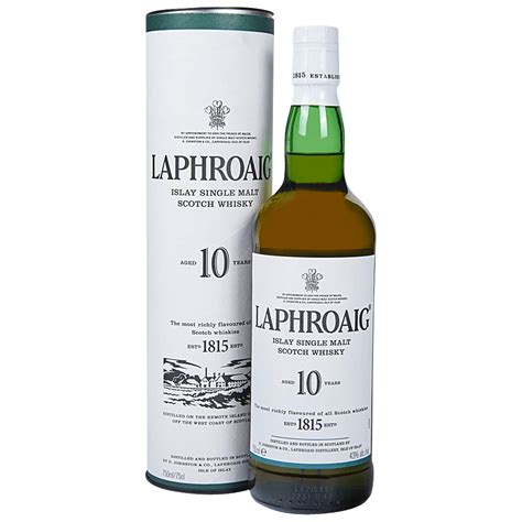 Laphroaig 10 Year Single Malt Scotch Whiskey 750 ml - Applejack